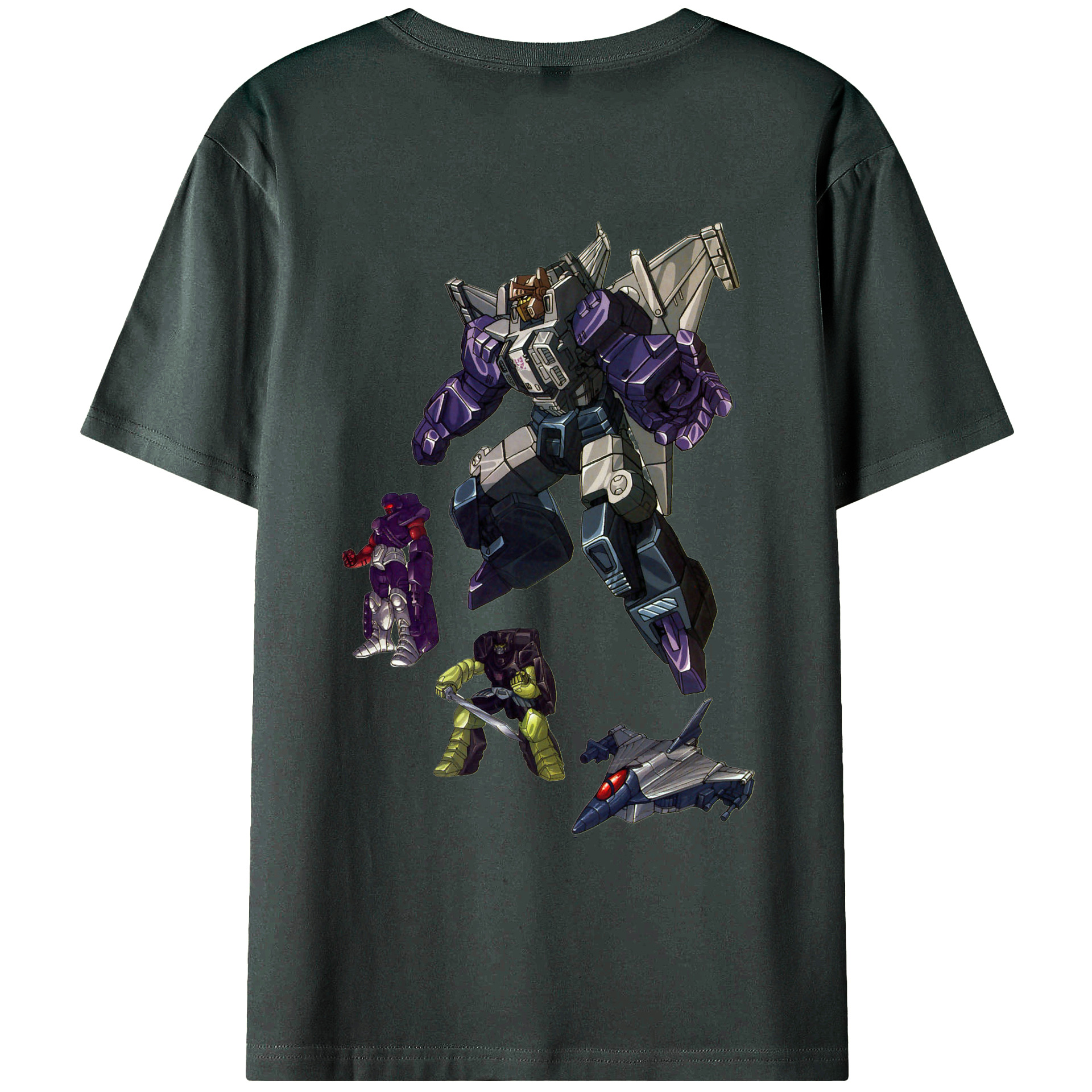 （画像用）  綿100％ メンズ半袖Tシャツ（バックプリント） 通気性